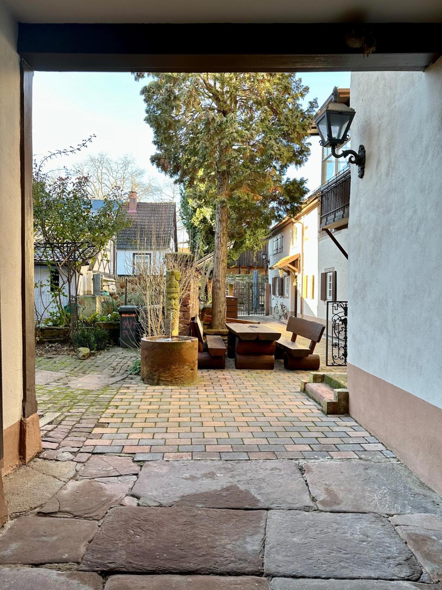 Exklusives Haus, Ruhig Gelegen Im Innenhof, Zentral, Lichtdurchflutet Zustellbett,Babybett Bei Bedarf Karlsruhe Exterior foto